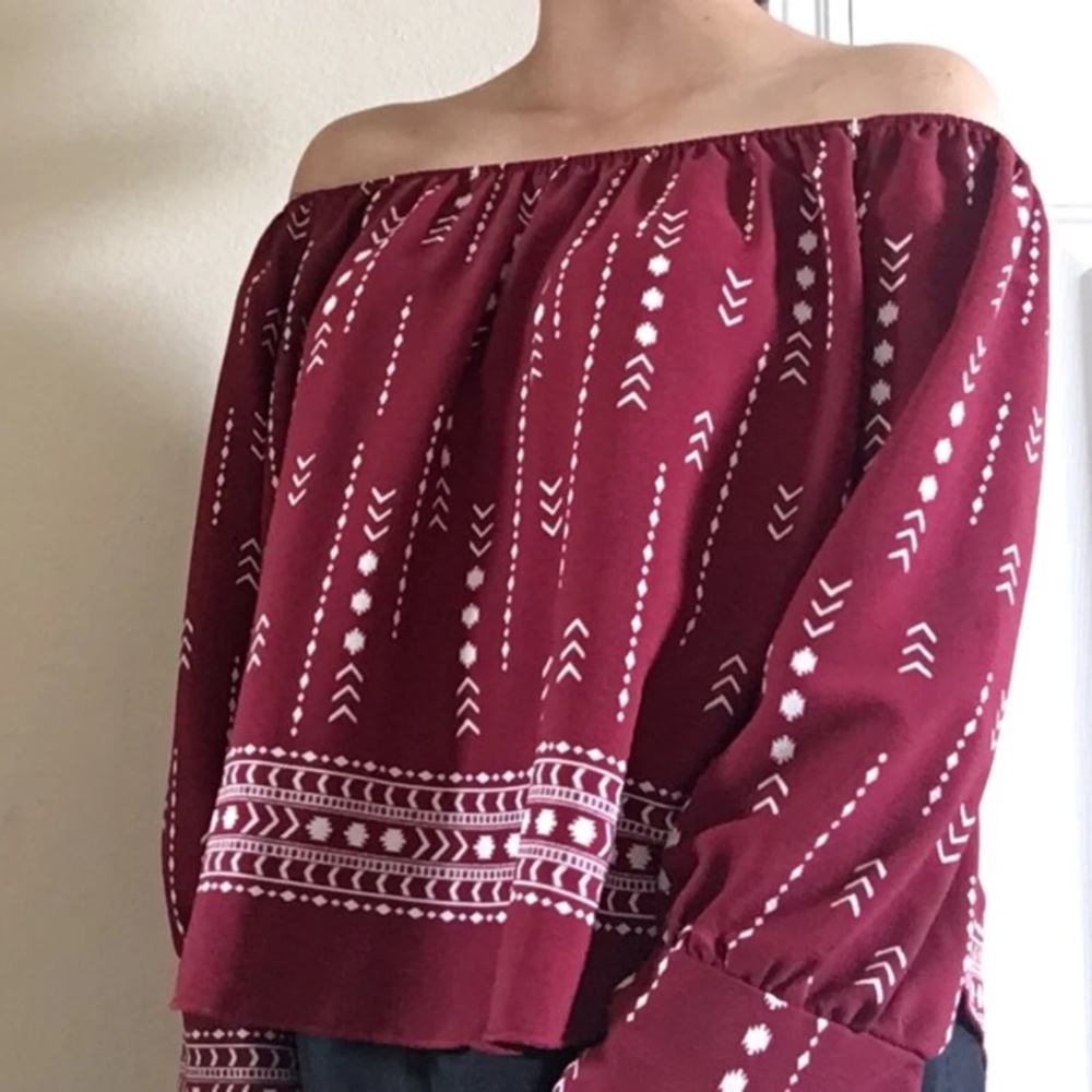 Off the shoulder top